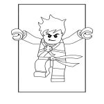 Раскраска Лего Ninjago Kai
