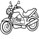 Раскраска мотоцикл Иж