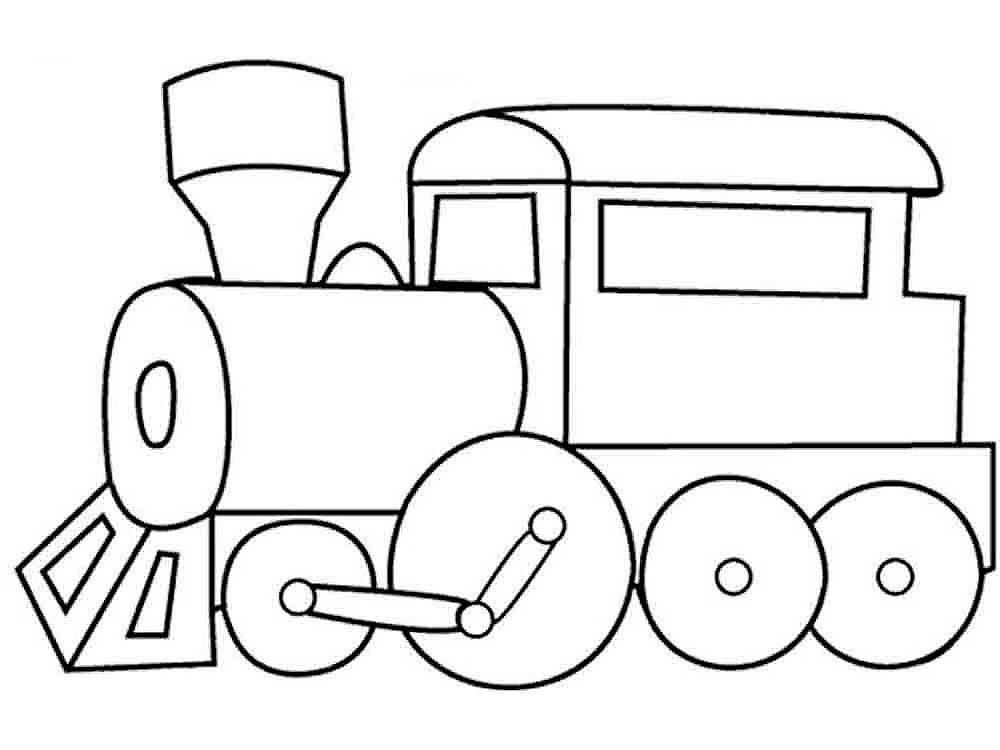 Раскраска вагона поезда