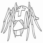 Раскраска паук