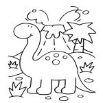 Раскраска Динозавр