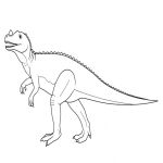 Раскраска Динозавр